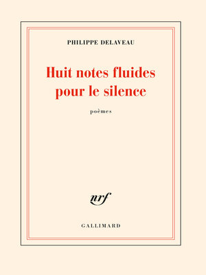 cover image of Huit notes fluides pour le silence
